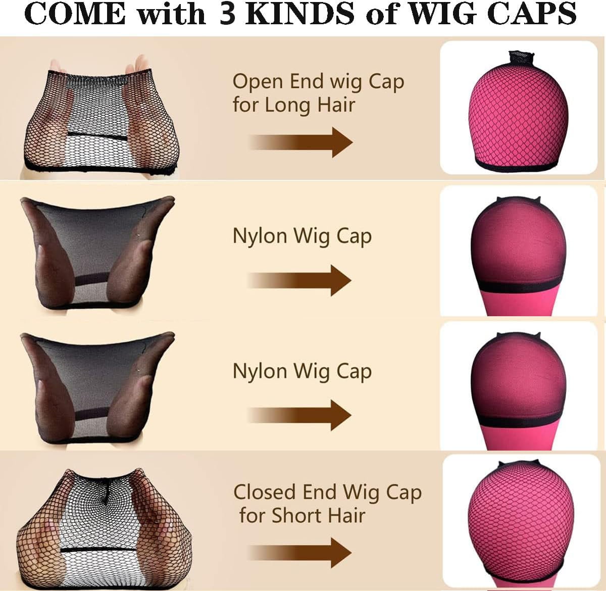 23 Inch Canvas Block Wig Head, Wig Stand Tripod with Head, Mannequin Head for Wigs, Manikin Head Block for Wigs Making Display with Wig Caps, T Pins C Bristle Brush