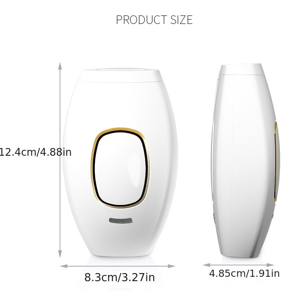 Portable IPL Painless Hair Removal Device For Home Use, Up To 999999 Flashes For Women And Men, Permanent Hair Removal On Armpits Back Legs Arms Face Bikini Line, Holiday Gift