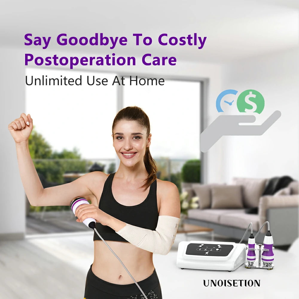 Ouwald 3 in 1 Cavitation Body Beauty Machine Home Use Spa Skin Care Tool Neck Arm Waist Thigh
