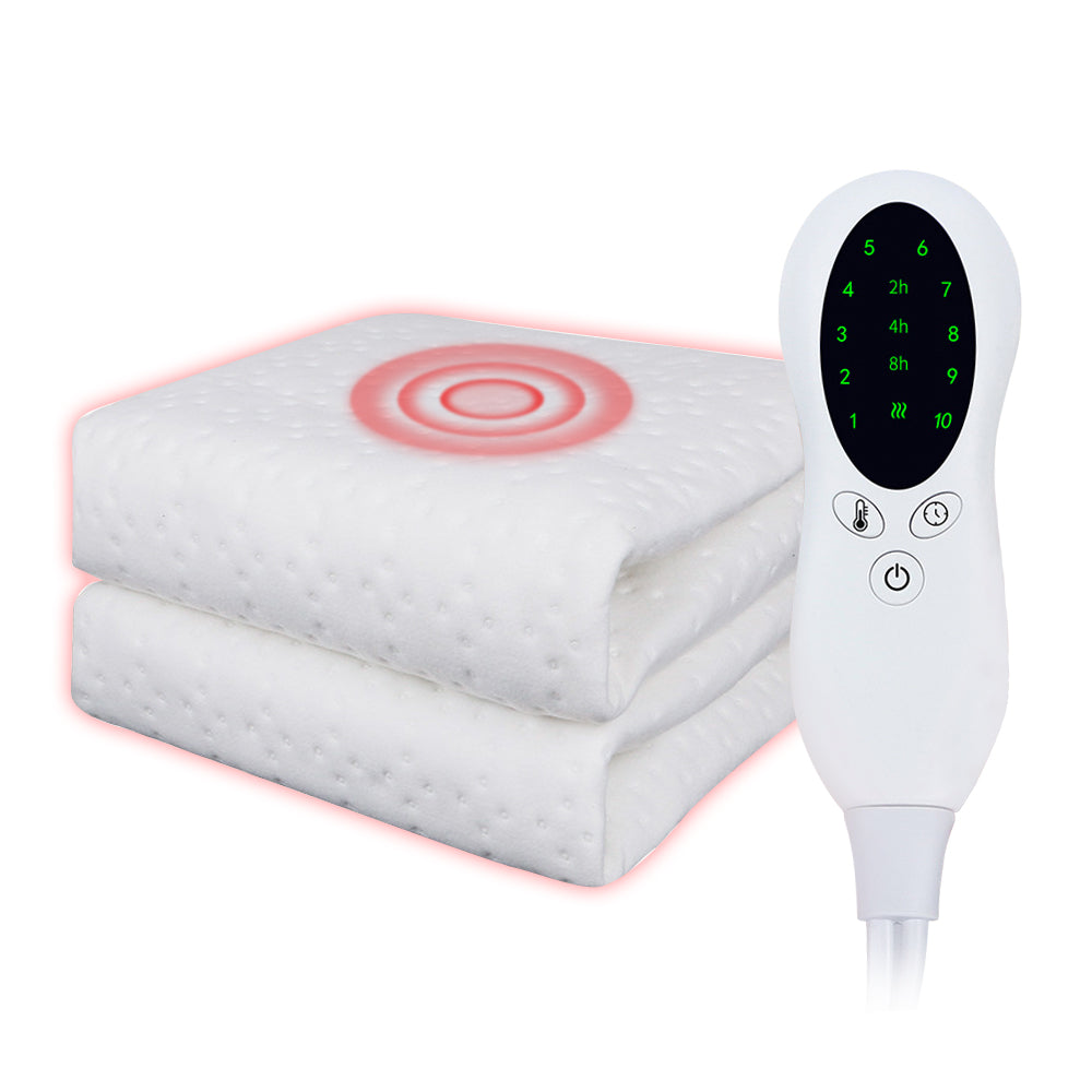 OUWALD Massage Table Warmer Heating Pad Pro SPA Massage Bed Heat Blanket with 10 Heat Settings & Digital Timer, Massage Table Heated Pad Overheat Protection, Homeuse Electric Heat Pad, 60" x 32"