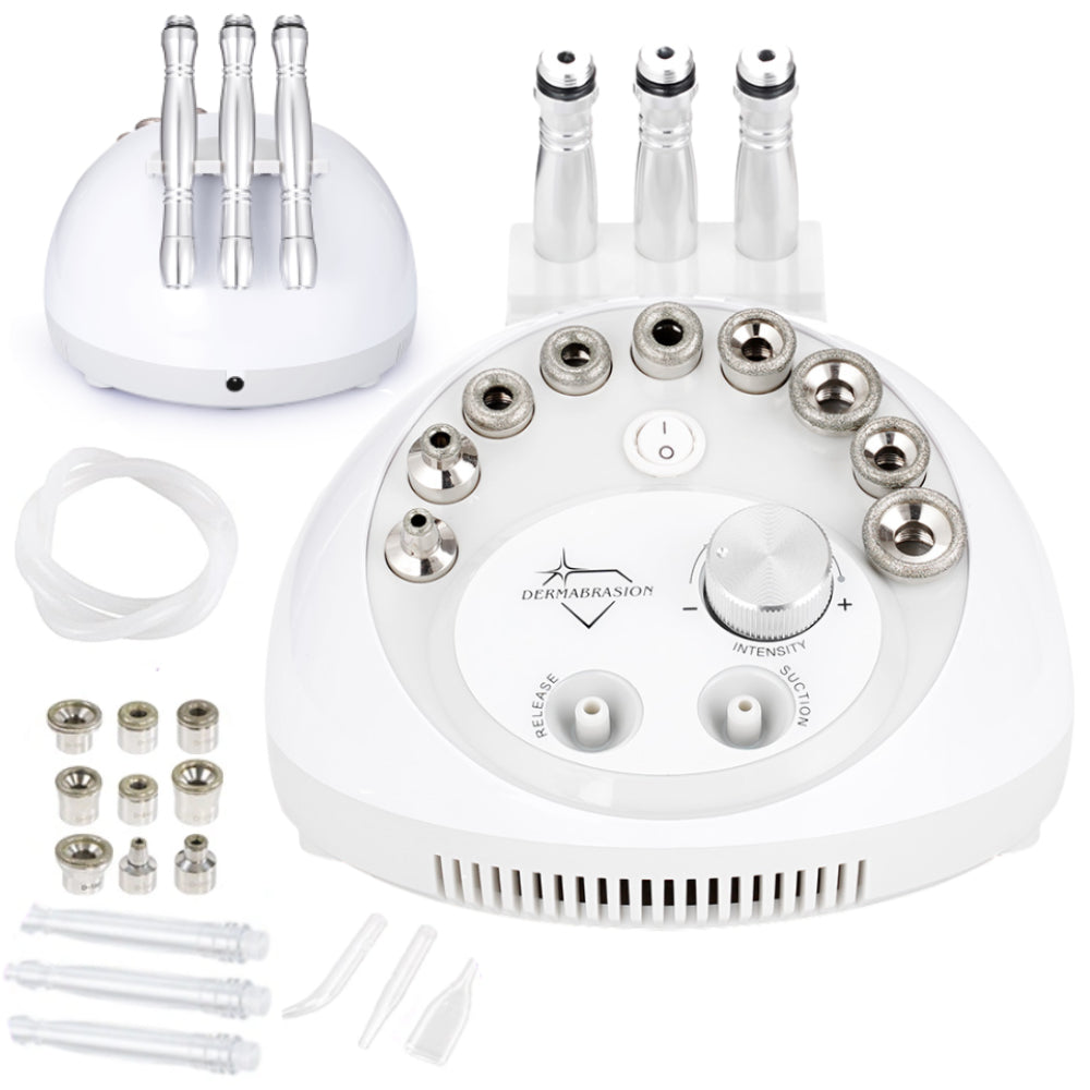 Mieauty Diamond Microdermabrasion Machine Facial Peel, Vacuum Suction, Portable Home Skincare Tool Suitable for All Skin Types, Professional Grade Results Rejuvenate Your Skin