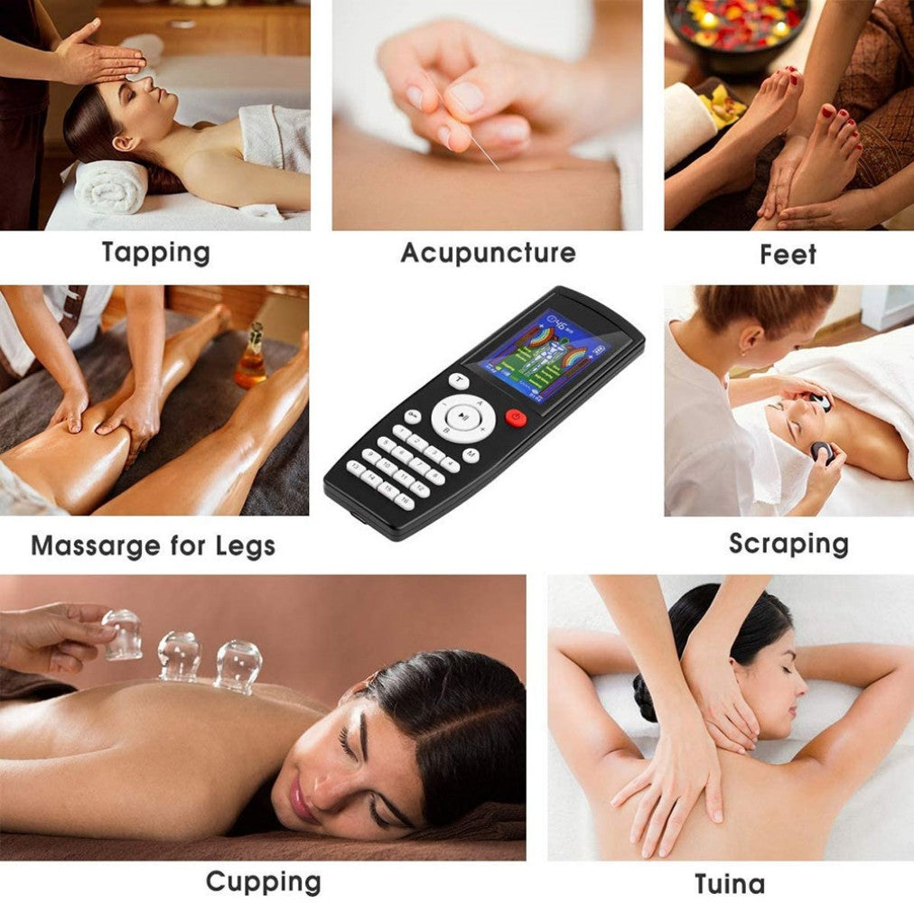 Rechargeable TENS Unit Muscle Stimulator, EMS Electric Pain relief Pulse Massager with 8 Reusable Electrode Pads 16 Modes 20 Intensities Levels for Back & Neck Pain Relie,Muscle Pain Therapy,Sciatica