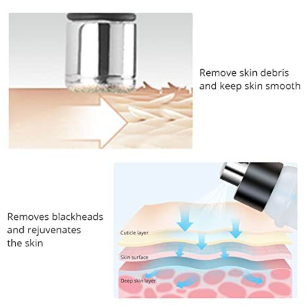 Mieauty 3 in 1 Diamond Microdermabrasion Machine Professional Facial Micro Dermabrasion Skin Care Peeling Blackheads Removal for Home & Salon Studio