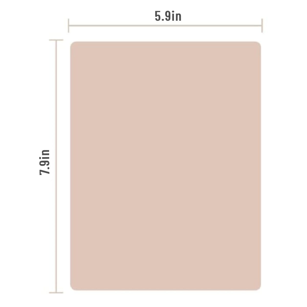 Ouwald Blank Tattoo Practice Skin, 10Pcs Double-Sided Fake Skin Soft Silicone Pads 5.9 x 7.9 inch Professional Tattoo Practice Skin Exercise Suitable for Tattoo Artists and Beginners