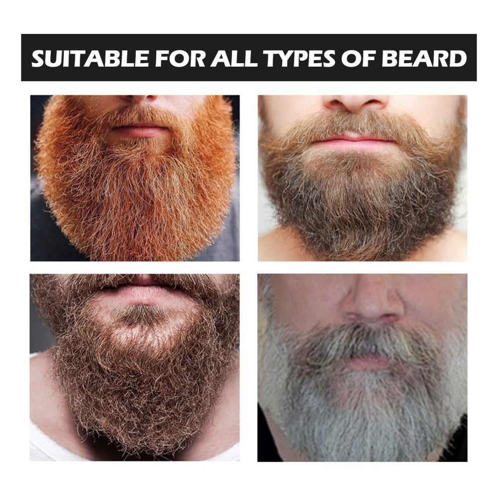 Mieauty Beard and Hair Color Dye Shampoo for Men Permanent Darkening Hair Coloring, Long Lasting, 100ml, Black