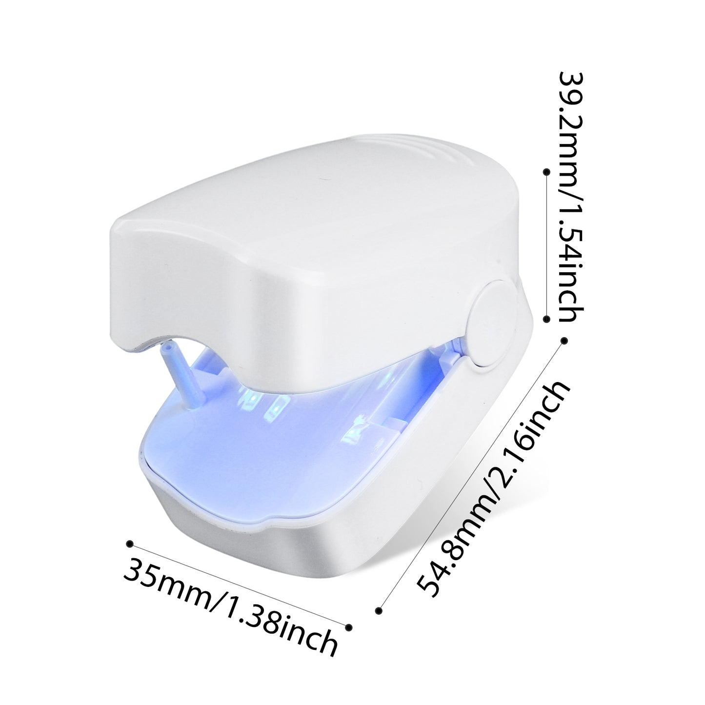Mieauty Nail Fungus Cleaning Laser Device, Nail Fungus Laser Treatment for Damaged Discolored Thick Toenails & Fingernails, Rechargeable Nail Fungus Remover for Home Use