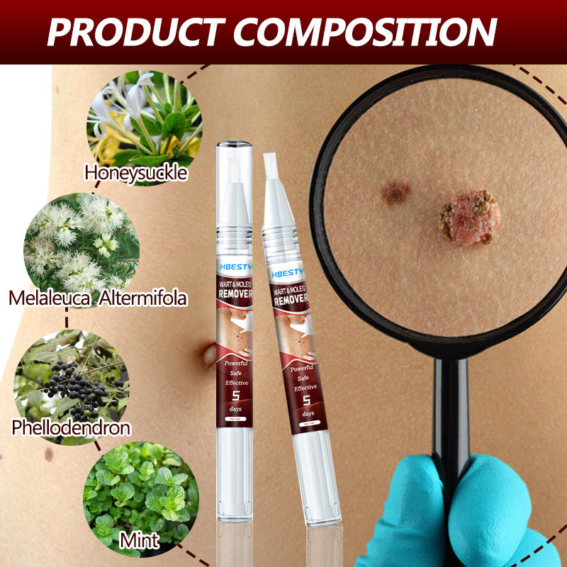 Mieauty Fast Effectively Warts-Off Removes Moles and Skin Labels Without Leaving Scars| Natural Repair Essence