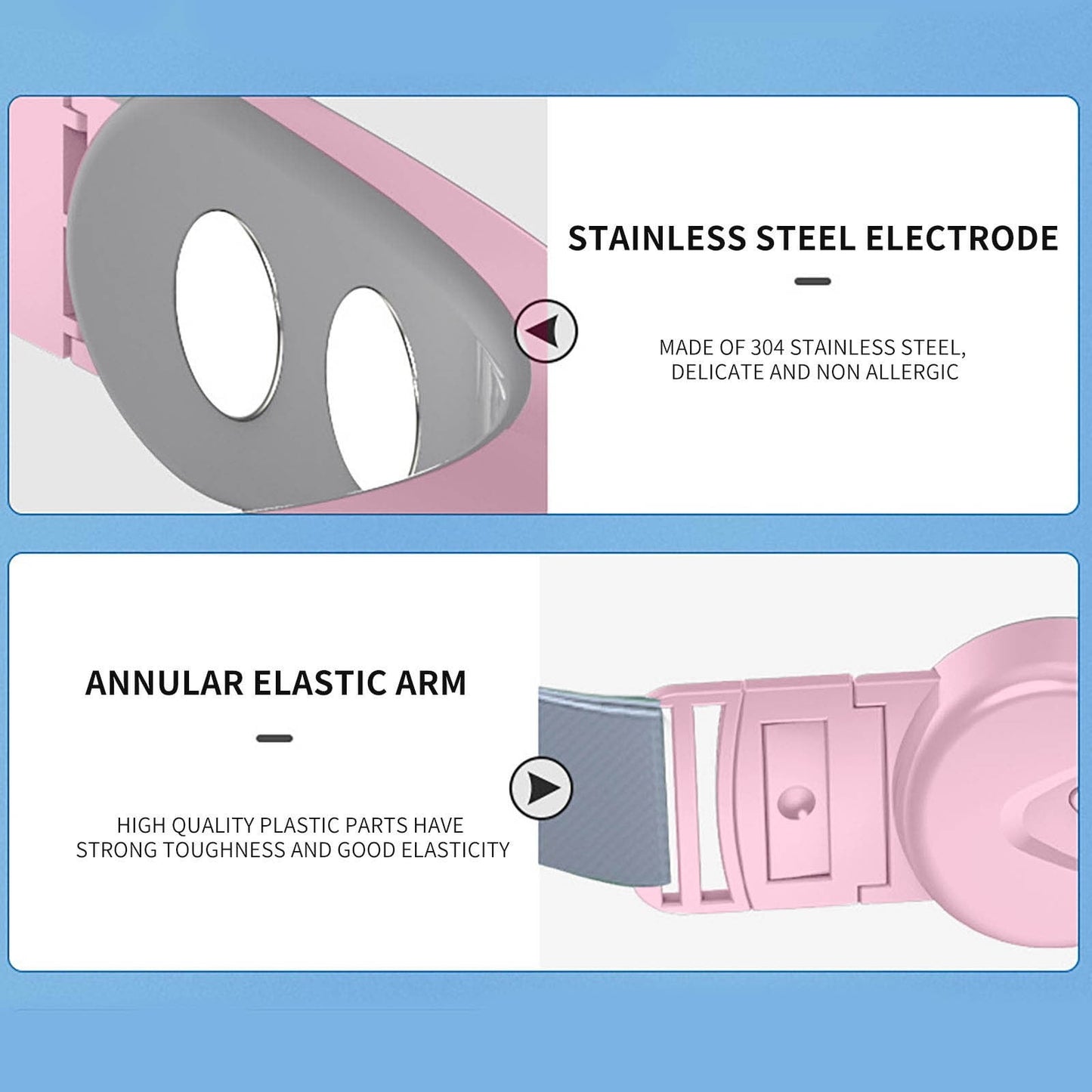 Mieauty Double Chin Reducer Machine, Electric Face Lift Device Beauty Belt, Facial Lifting Machine,Portable Intelligent V-Face Shaping Massager,Pink
