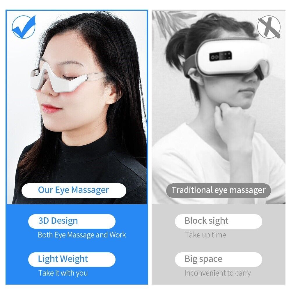 Red Light Therapy Eye Massager