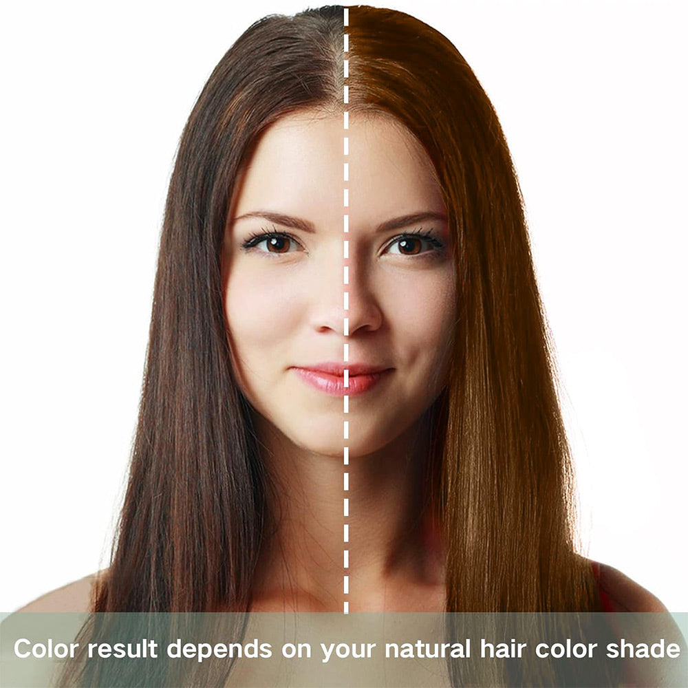 Ouwald Hair Color Shampoo for Gray Hair, 500ml Hair Dye Shampoo for Men & Women, 3 in 1 Fast Acting Natural Color Shampoo -Long Lasting-Safe And Easy to Use (Light Brown Hair Dye)