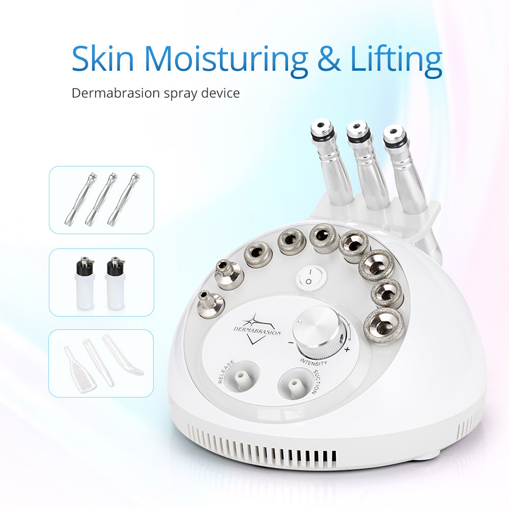 Mieauty 3 in 1 Diamond Microdermabrasion Machine Professional Facial Micro Dermabrasion Skin Care Peeling Blackheads Removal for Home & Salon Studio