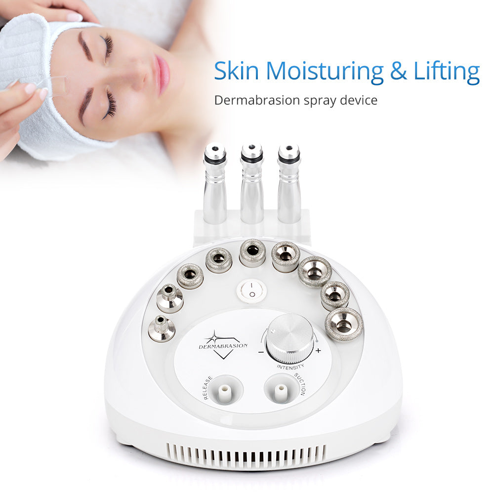 Mieauty 3 in 1 Diamond Microdermabrasion Machine Professional Facial Micro Dermabrasion Skin Care Peeling Blackheads Removal for Home & Salon Studio