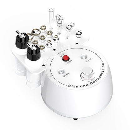 Diamond Microdermabrasion Machine - Facial Peel, Vacuum Suction, Spray | Portable Home Skincare Tool | Suitable for All Skin Types | Professional-Grade Results | Rejuvenate Your Skin