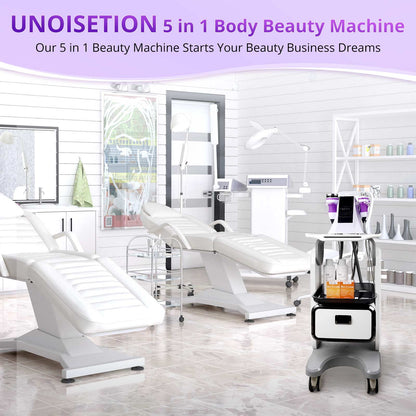 5 in 1 Cavitation Body Beauty Machine Home Use Spa Skin Care Tool Neck Arm Waist Thigh