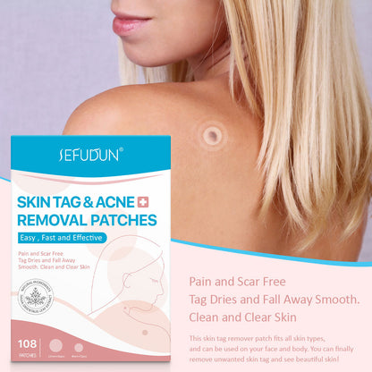Mieauty Ingredients And Effective Remover Tag 108PCS Removal Tag And Skin Improved Patch