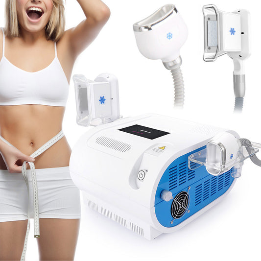 Ouwald 2 Handles Freezing Frozer Body Double Chin Removal Vacuum Slimming Machine