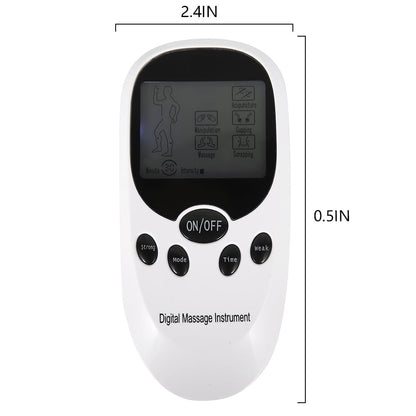 Mieauty TENS Unit Muscle Stimulator Dual Channel Electrical Massager Pulse Muscle Stimulator for Back Neck Pain Muscle Therapy