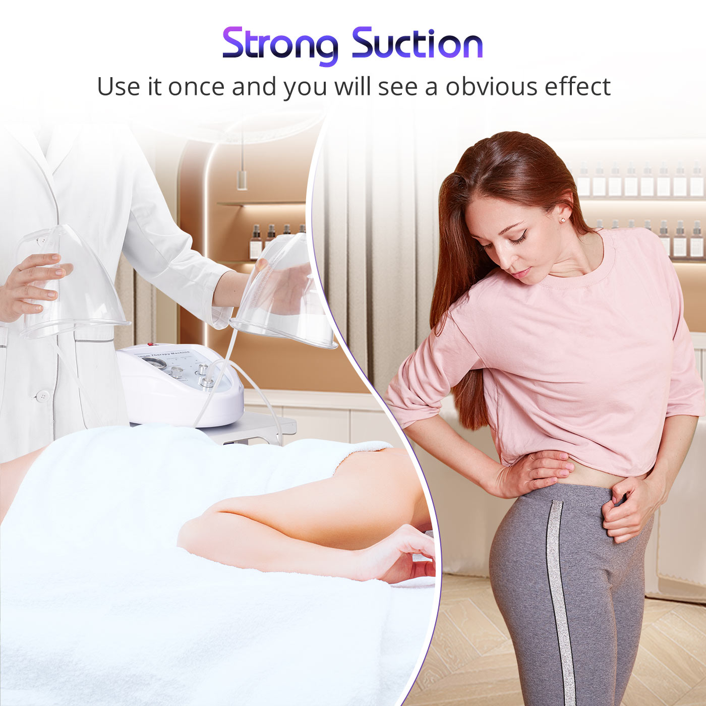 Mieauty Vacuum Cupping Therapy Sets with 30 Cups and 3 Pumps, Adjustable Suction and 6 Modes Vacuum Therapy Machines
