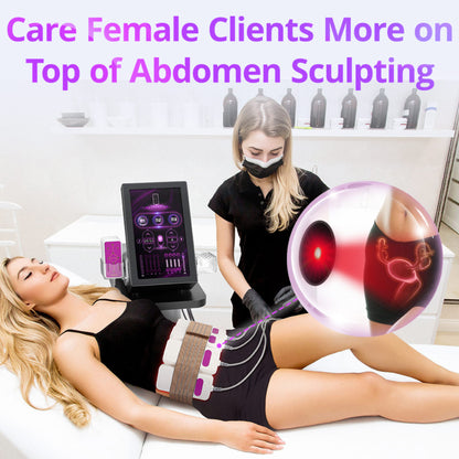 Ouwald LED Laser Lipo Fat Burning Cellulite Removal Body Sculpting Machine for Beauty Salons