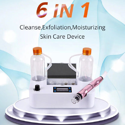 Mieauty Oxygen Hydrofacial Machine Facial Cleaning Vacuum Suction Hydro Dermabrasion Machine for Face Skin Care & 3 in1 Body Slimming Massager for Body fat Burning