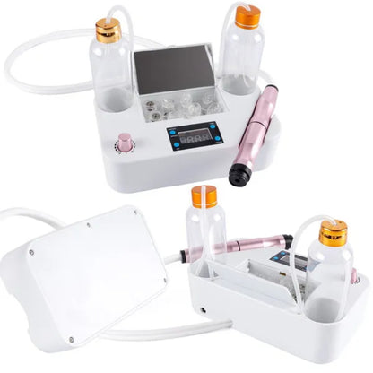 Mieauty Oxygen Hydrofacial Machine Facial Cleaning Vacuum Suction Hydro Dermabrasion Machine for Face Skin Care & 3 in1 Body Slimming Massager for Body fat Burning