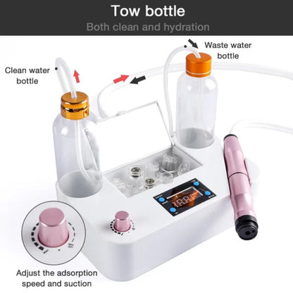 Mieauty Oxygen Hydrofacial Machine Facial Cleaning Vacuum Suction Hydro Dermabrasion Machine for Face Skin Care & 3 in1 Body Slimming Massager for Body fat Burning