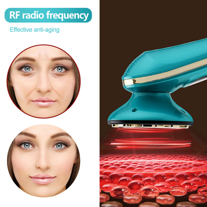 Homeuse Beauty Facial Skin Care Machine 5 Colors Facial LED Face Lifting Anti-Aging Skin Rejuvenation Device Skin Tighten Microcurrent EMS RF Machine