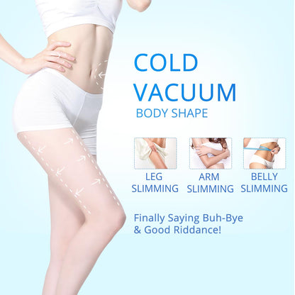 Ouwald Cooling Vacuum Fat Cold Freeze Anti Cellulite Body Shape Slimming Machine Spa