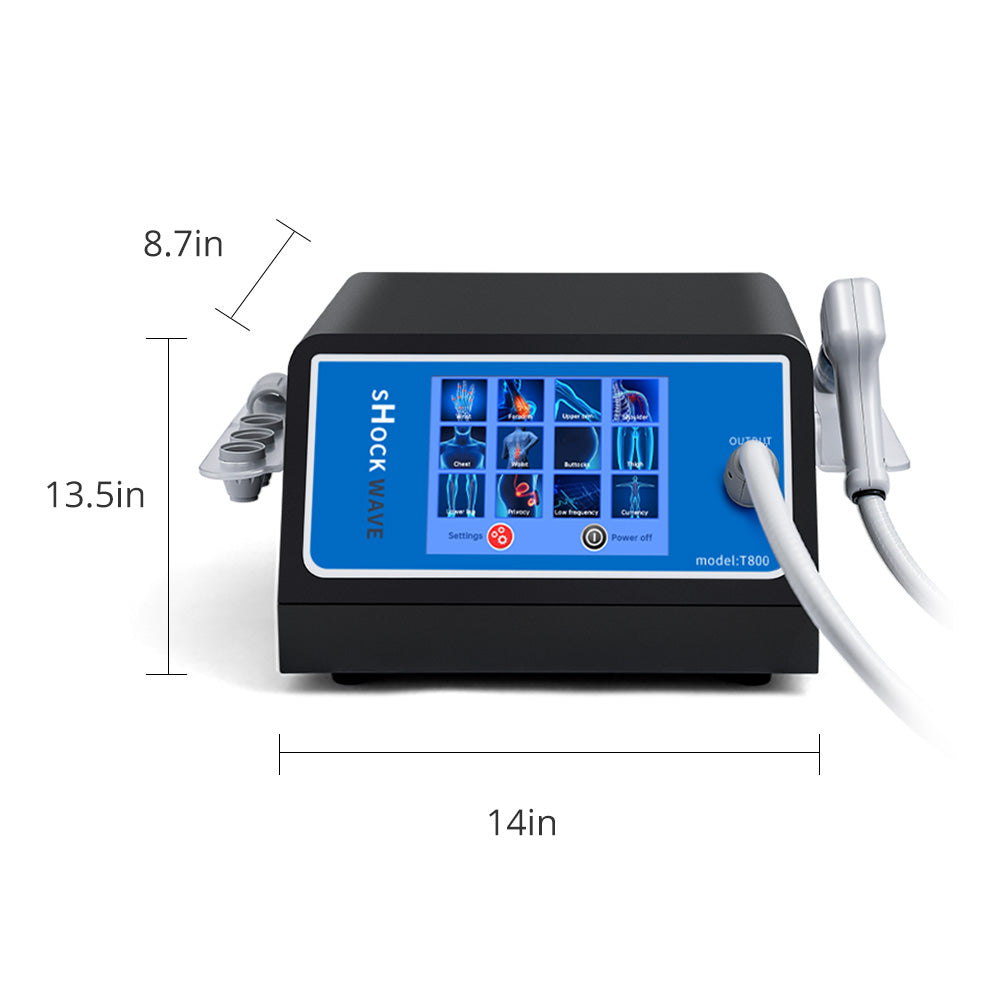 Ouwald Shockwave Therapy Machine With 5 Working Head For Body Pain Relief